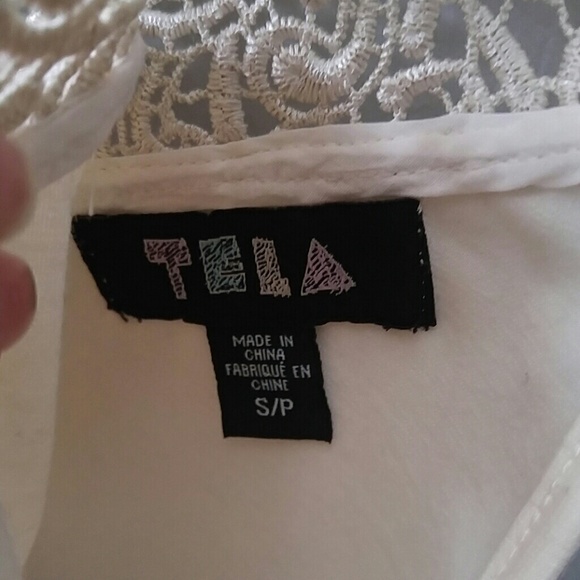 Urban Outfitters Lace High Neck Crop Top - Picture 7 of 9